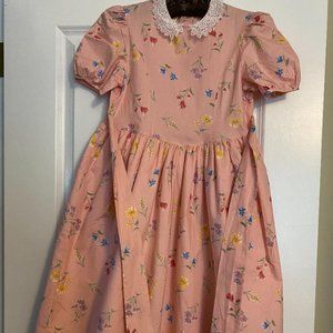 Vintage girl's Laura Ashley dress